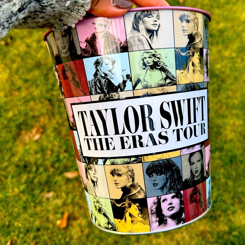 NWT Eras Tour Movie Taylor Swift Pink tin